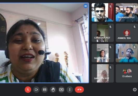 देहरा: केन्द्रीय विद्यालय नलेटी ने ऑनलाइन मनाया शिक्षक दिवस