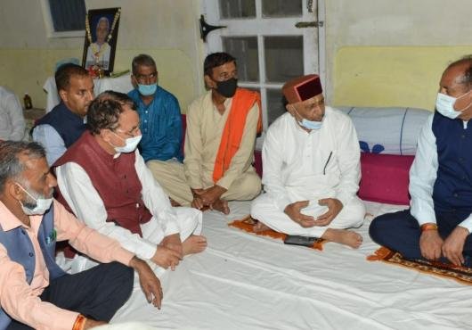   बिलासपुर  : मुख्यमंत्री ने विधायक सुभाष ठाकुर के पिता के निधन पर शोक व्यक्त किया