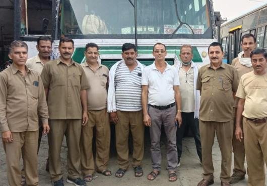 देहरा:हिमाचल पथ परिवहन निगम द्वारा बैठक का आयोजन 