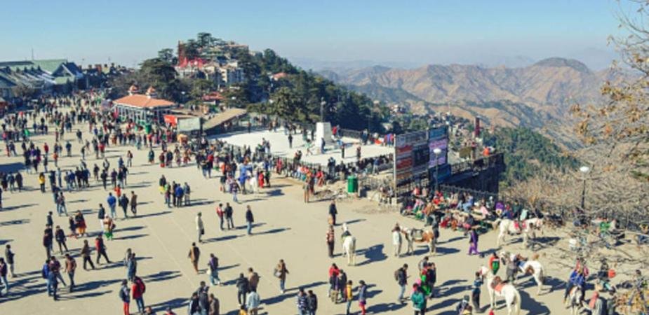 huge influx of tourist in shimla
