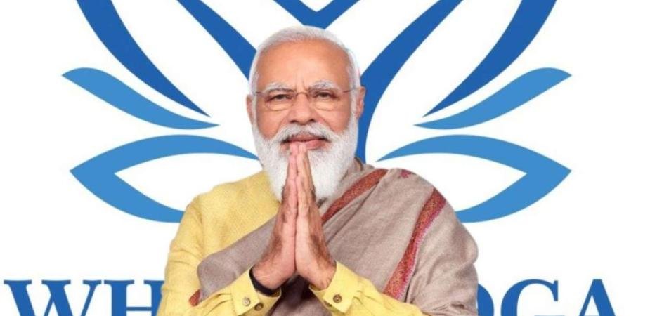 pm on international yoga day 