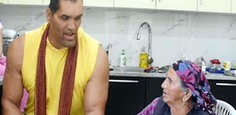 international wrestler the great khali's mother passes away 