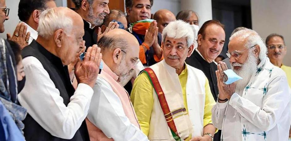 All-party meeting on Jammu and Kashmir issue