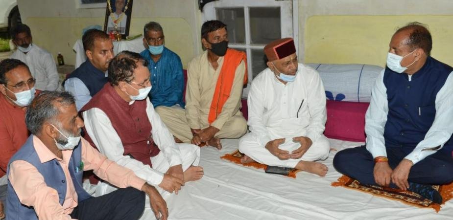   बिलासपुर  : मुख्यमंत्री ने विधायक सुभाष ठाकुर के पिता के निधन पर शोक व्यक्त किया